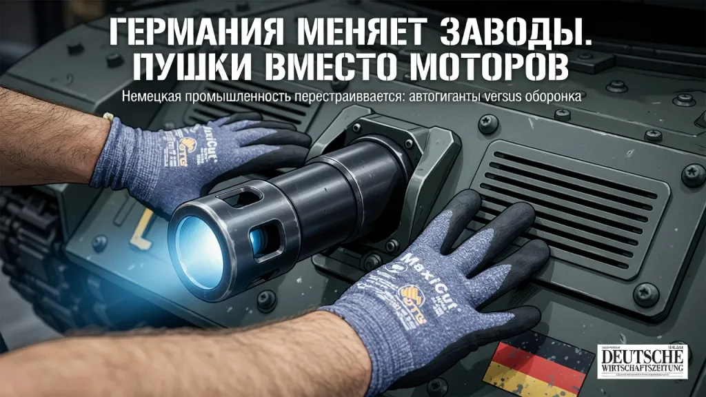 Германия меняет заводы. Пушки вместо моторов